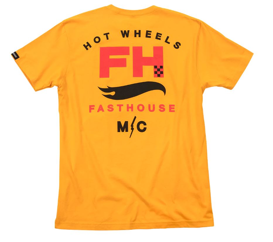 HOT WHEELS ARRAY TEE - GOLD FASTHOUSE
