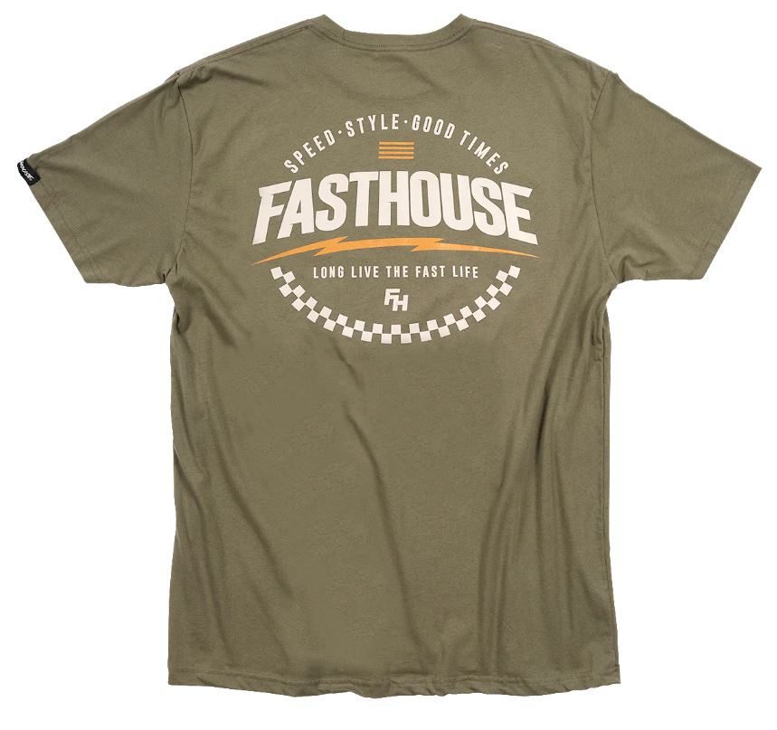 SPARQ TEE- MILITARY GREEN FASTHOUSE