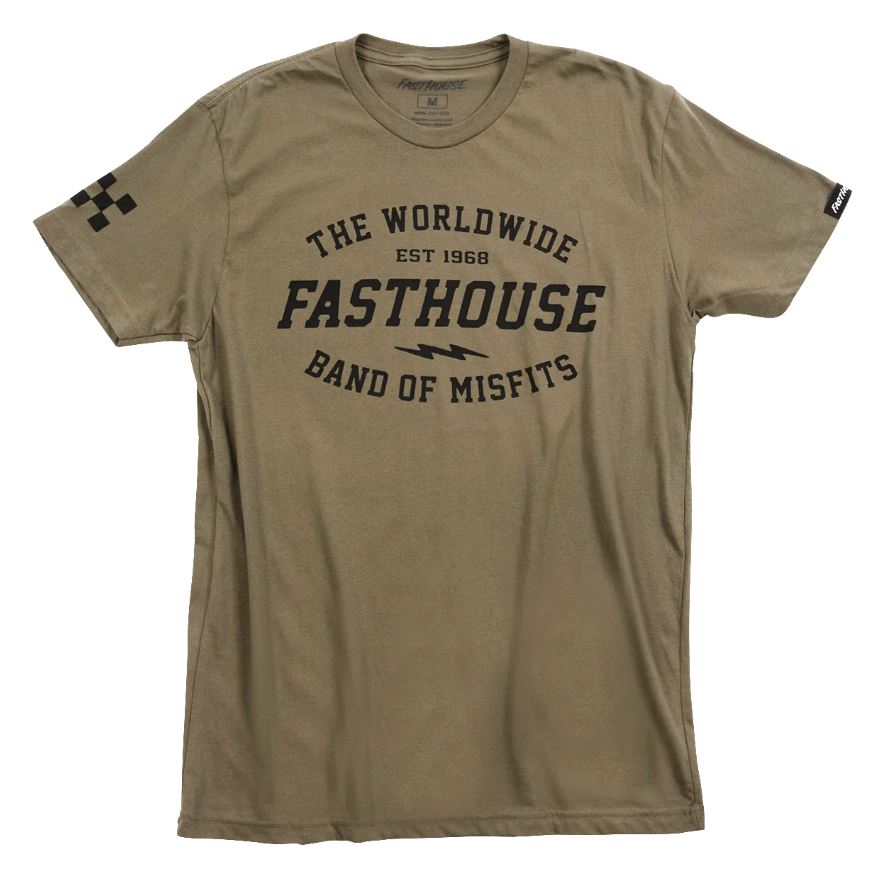 COALITION TEE- MILITARY GREEN FASTHOUSE