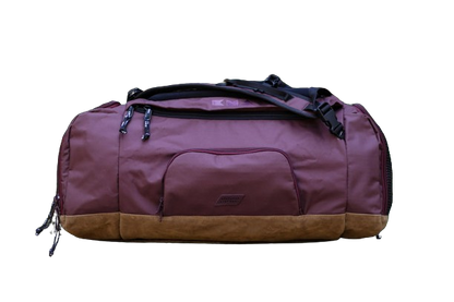 BAJA VENT 70L DUFFEL (WINE/CAMEL)