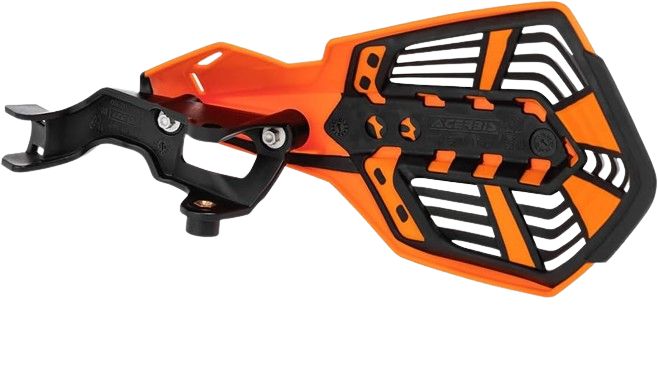 PROTECTOR DE MANOS K-FUTURE VENTED NARANJA/NEGRO ACERBIS