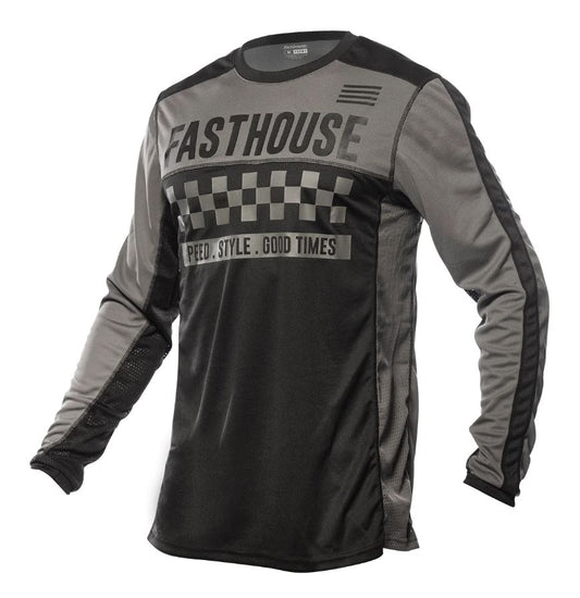 GRINDHOUSE TORINO JERSEY BLACK/GRAY FASTHOUSE