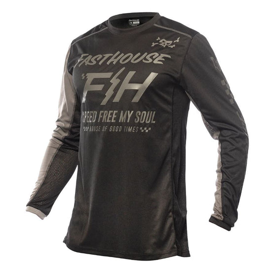 GRINDHOUSE SLAMMER JERSEY-BLACK/GRAY