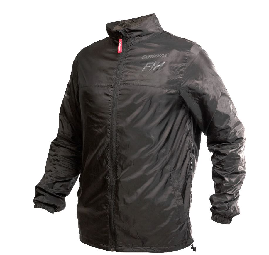 TRACKER PACKABLE WINDBREAKER- BLACK FASTHOUSE