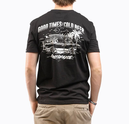 805 SWAG WAGON TEE- BLACK FASTHOUSE