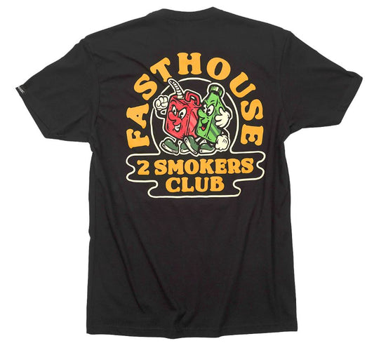 SMOKERS TEE black FASTHOUSE