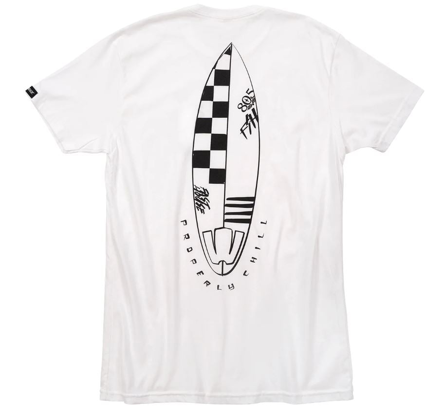 805 QUIVER TEE- WHITE FASTHOUSE