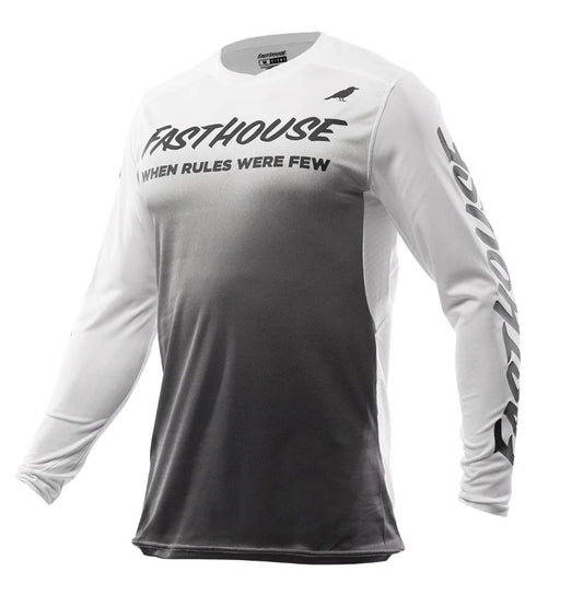 ELROD NOCTURNE JERSEY WHITE/GRAY FASTHOUSE