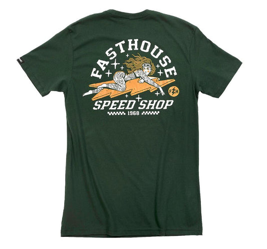 ELEANOR TEE- FOREST GREEN FASTHOUSE