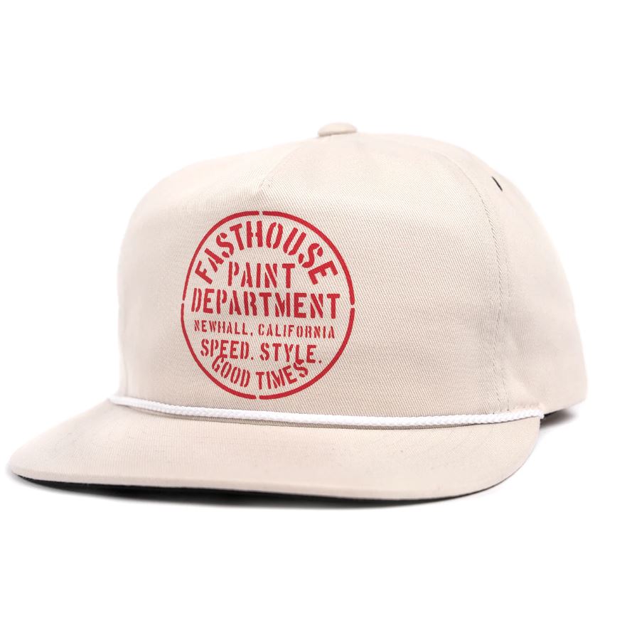 PAINT DEPT. HAT- WHITE