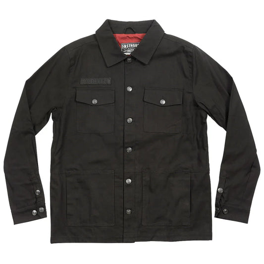 GRAFTER CHORE COAT- BLACK FASTHOUSE