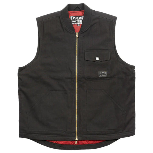 GRAFTER VEST- BLACK FASTHOUSE