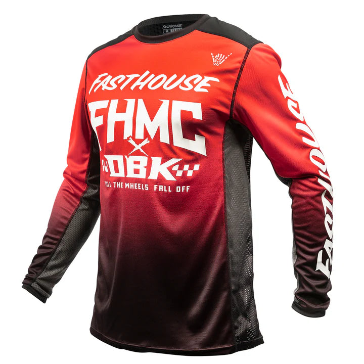 GRINDHOUSE TWITCH JERSEY - RED/BLACK