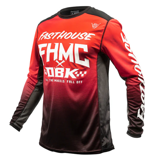 GRINDHOUSE TWITCH JERSEY - RED/BLACK