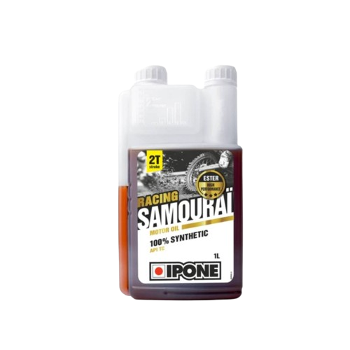 ACEITE PARA MOTOR 2T IPONE SAMOURAI RACING FRAISE SINTETICO 1L