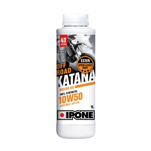 ACEITE PARA MOTOR 4 T IPONE FULL POWER KATANA OFF ROAD 10W50 SINTETICO 1L