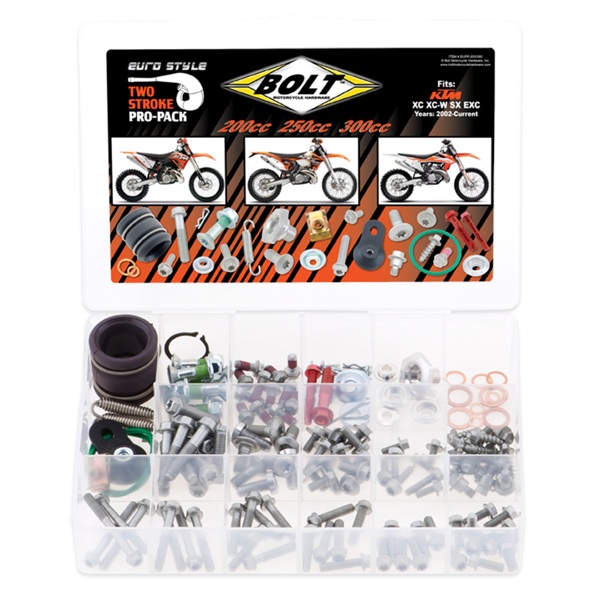 KIT DE TORNILLOS PRO DE DOS TIEMPOS PARA KTM 50CC-300CC